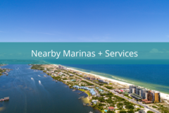 Ocean Breeze West Condos Nearby Marinas + Services